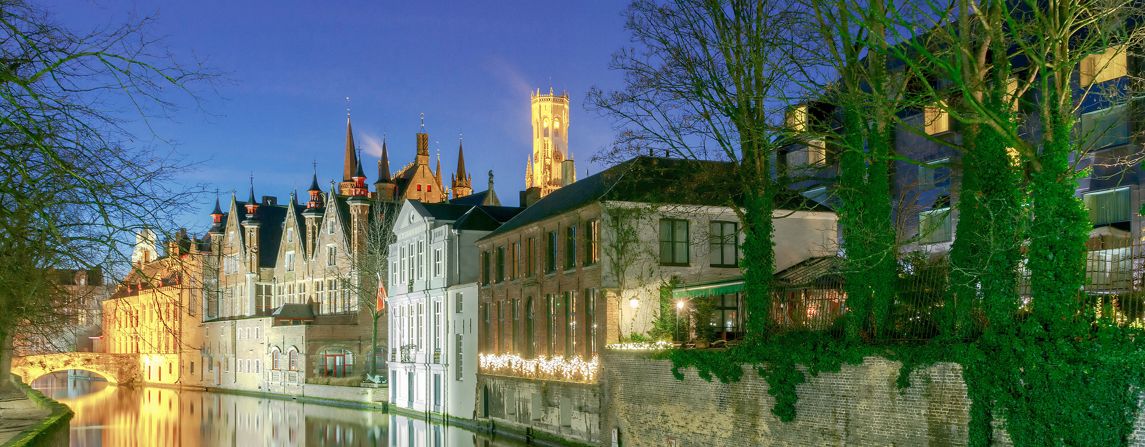 Zicht op Brugge
