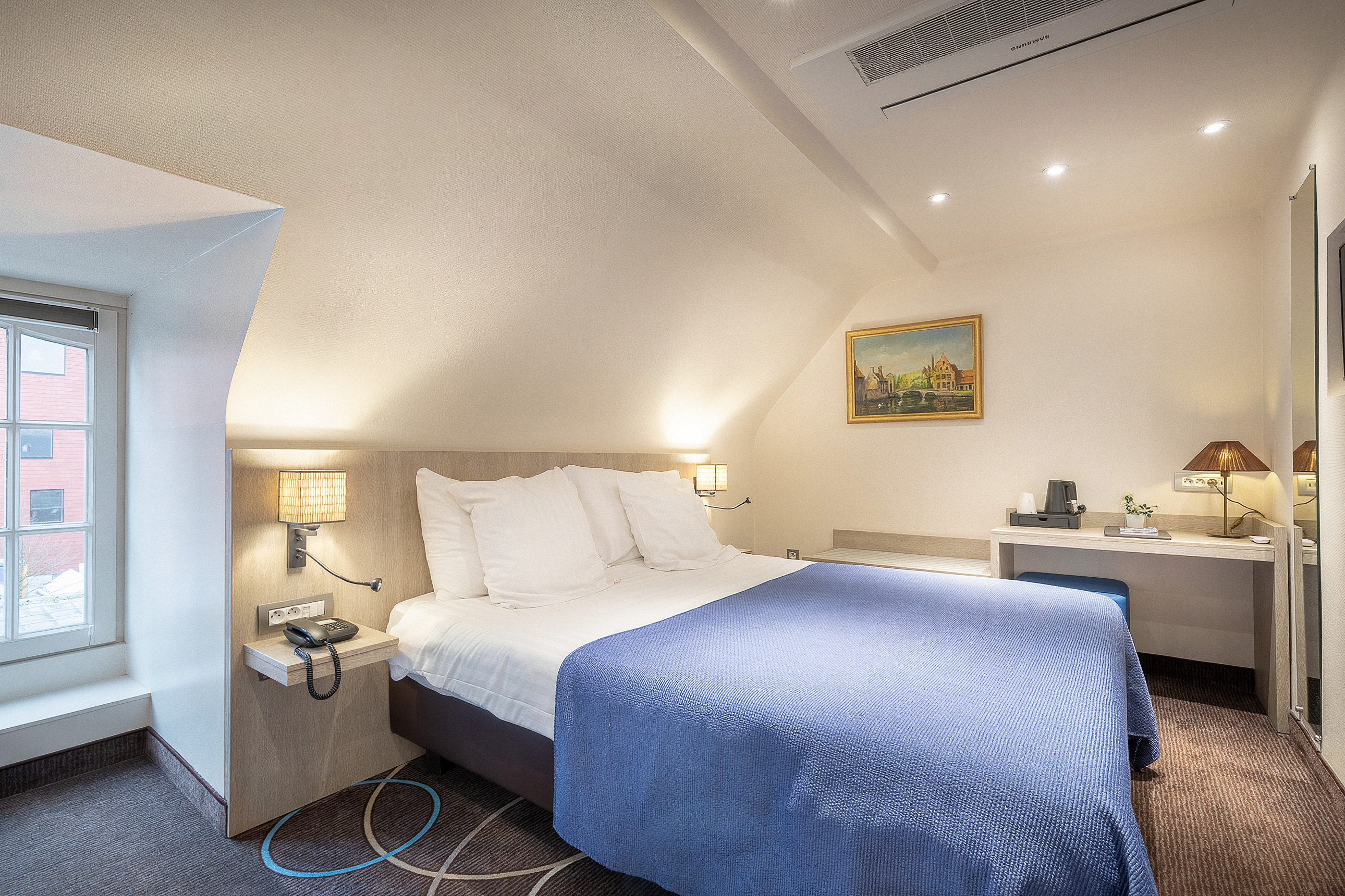 Tweepersoonskamer van Hotel Albert 1