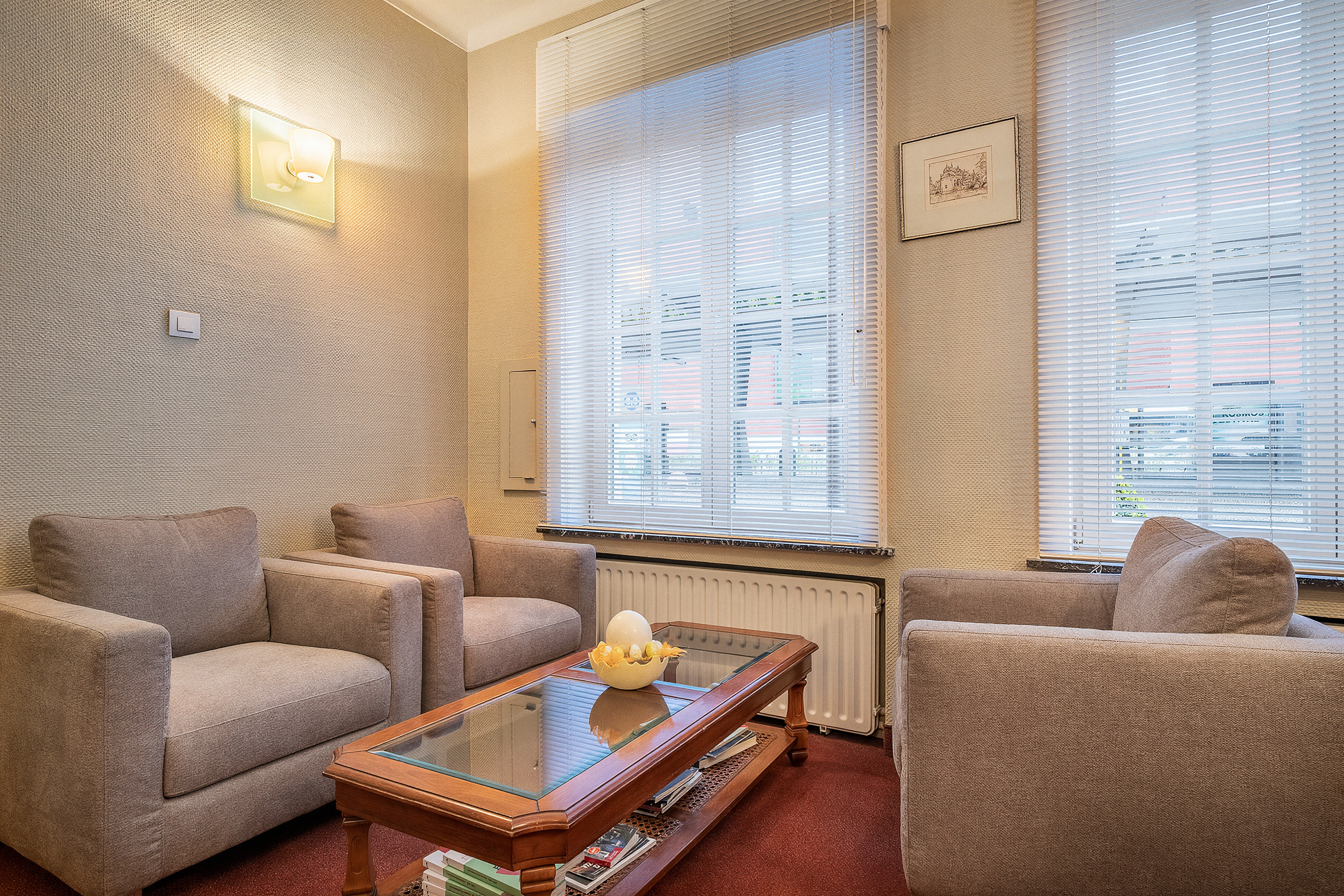 Salon van Hotel Albert 1